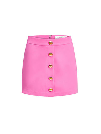 pink mini skirt
