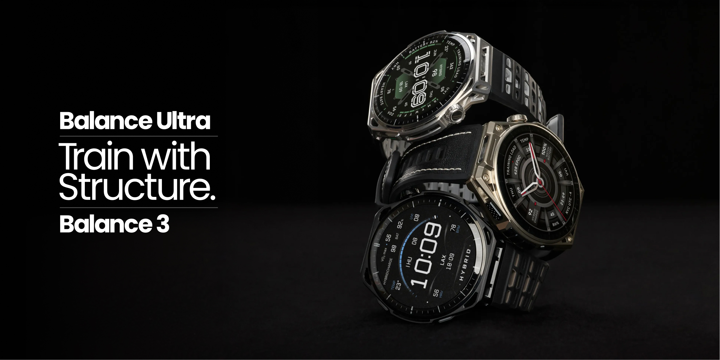 The Balance Series: Two Watches. One Philosophy.