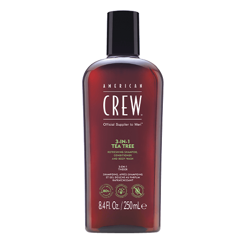 Shop American Crew 3-IN-1 Tea Tree Body Wash, Shampoo and Conditioner