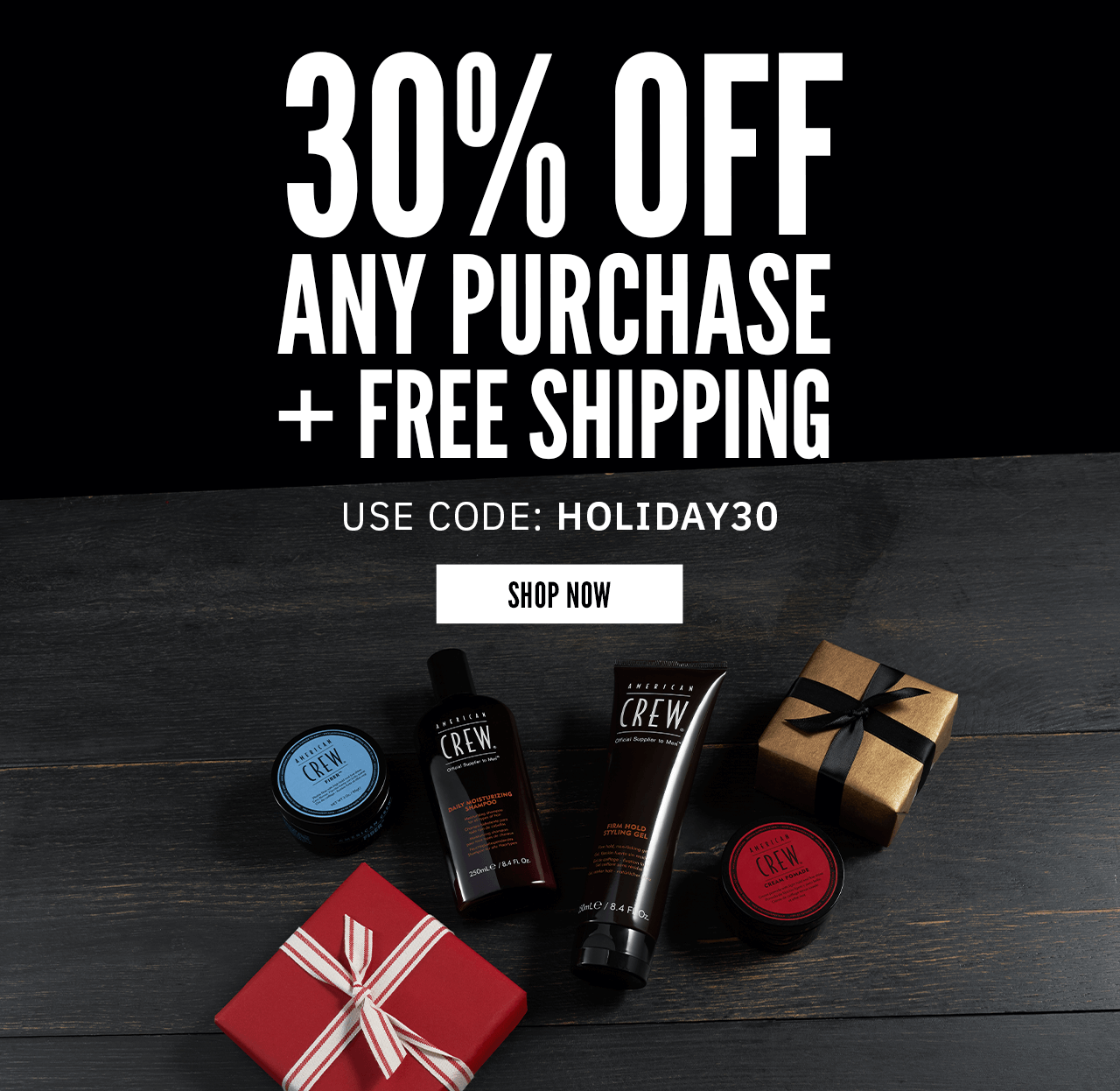 Holiday are here! Get 30% Off Any Purchase