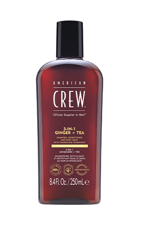 Save 30% Off American Crew 3-IN-1 Ginger + Tea