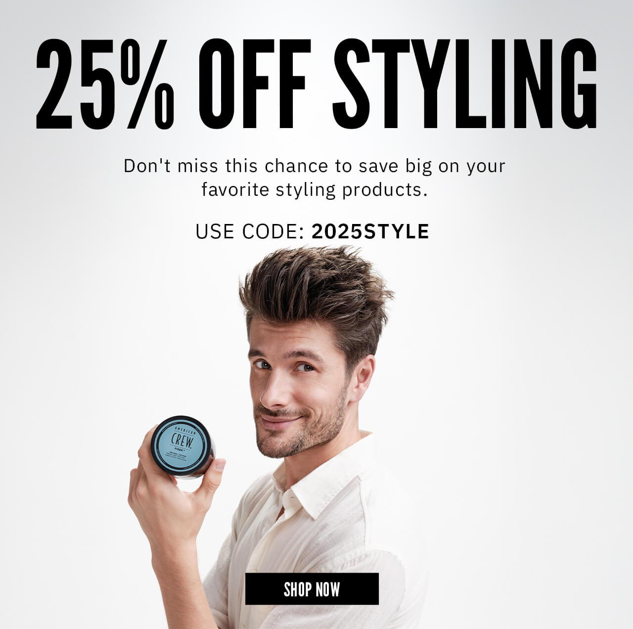 Save 25% Off All Styling Purchases