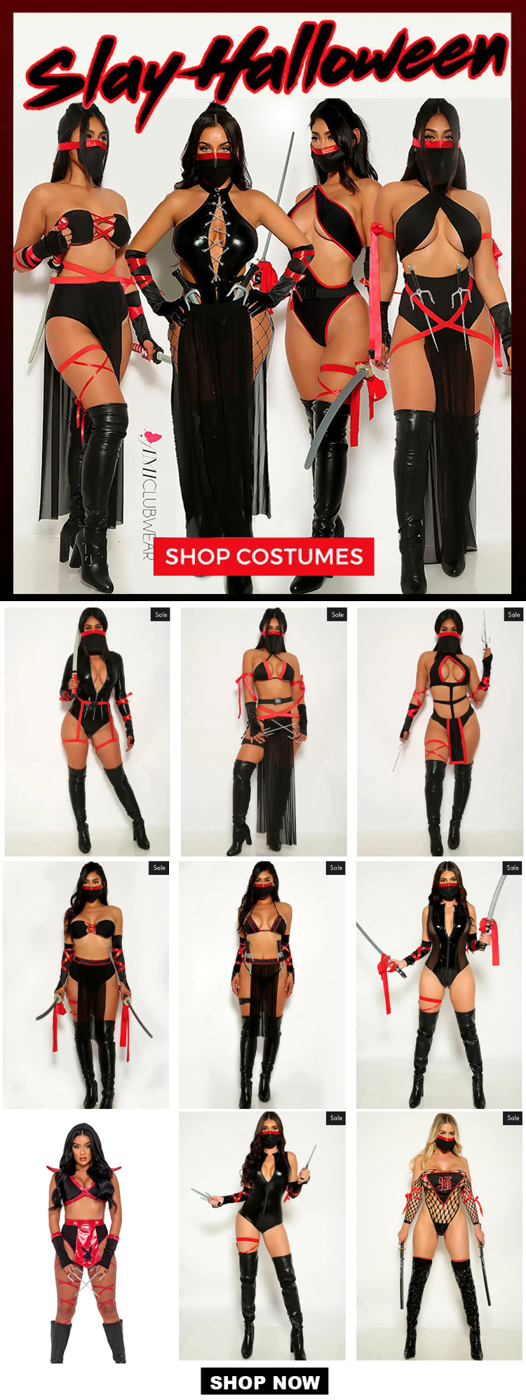Ninja Costumes From Women!