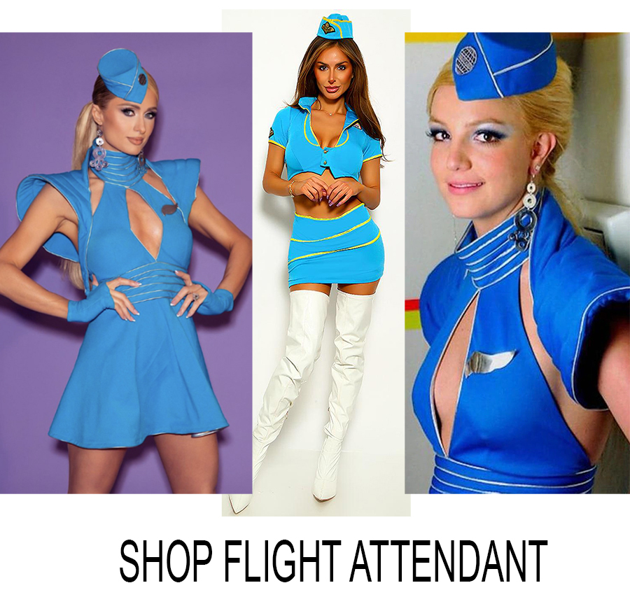 Sexy Flight Attendant Costumes!