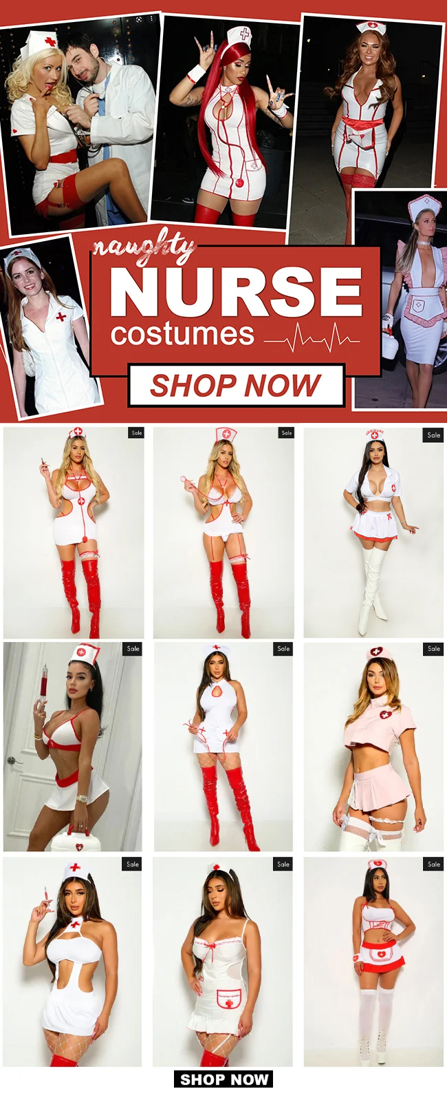 Sexy Nurse Costumes For Halloween!