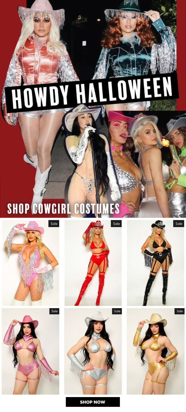 New western Halloween Costumes!