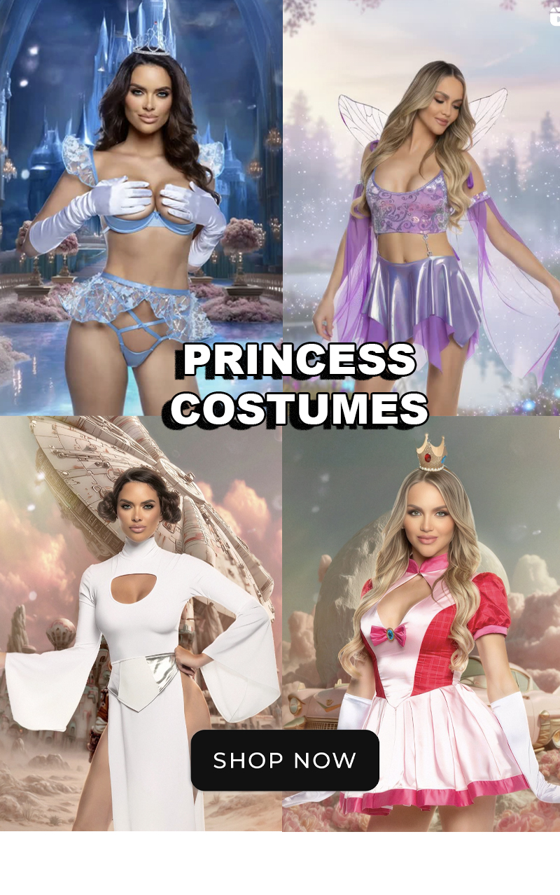 Sexy Princess Costumes For Adults!