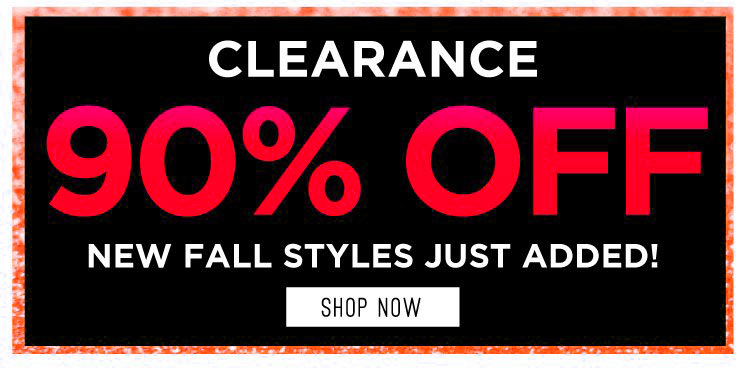 New Clearance Deals Just Added!