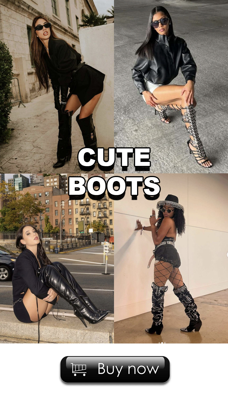 New Cute Boots Just Added!