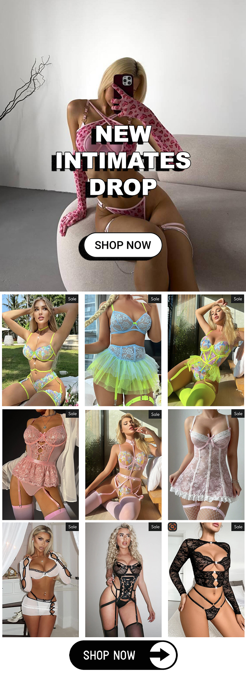 New Intimates For Women!