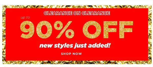 New Clearance Deals!