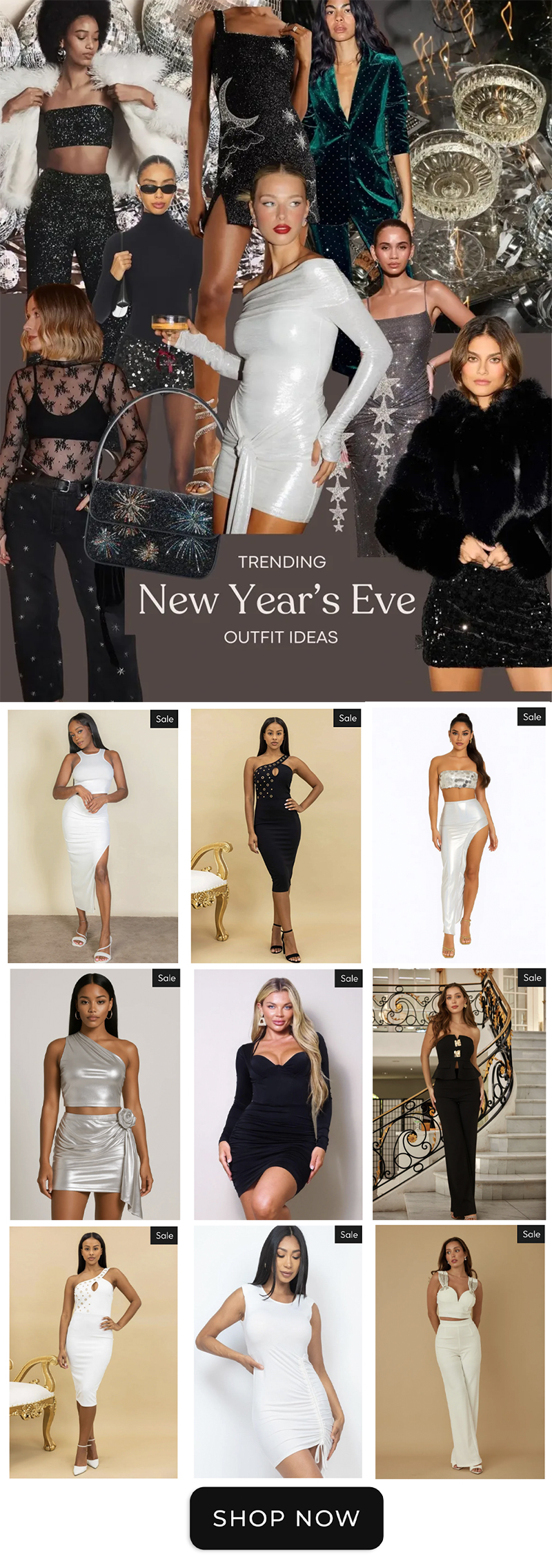 NYE Dresses On Sale Now!