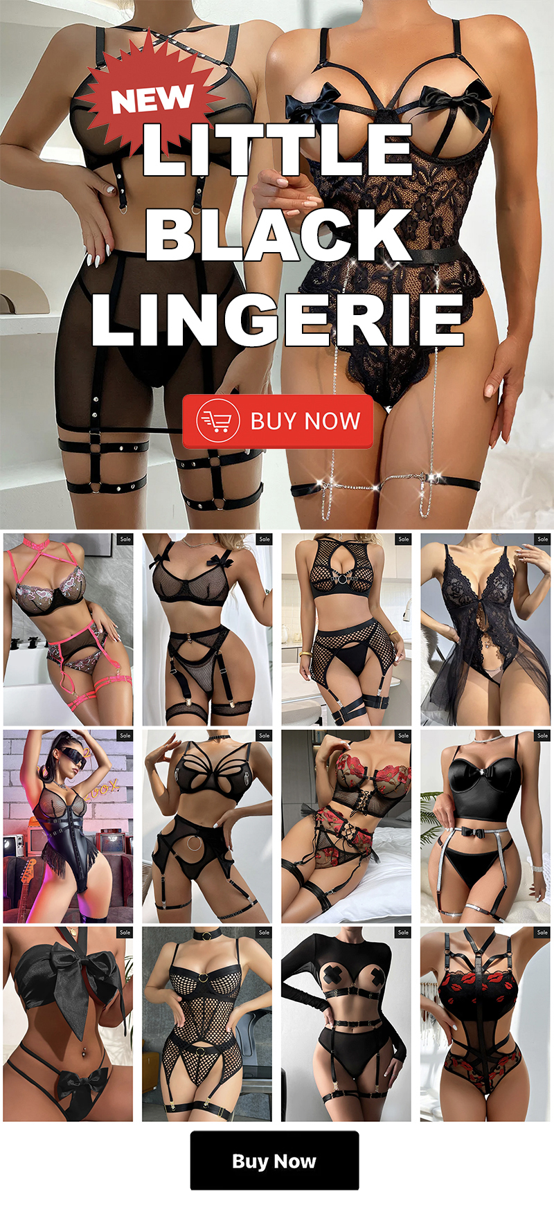 Black Lingerie For Valentines Day!