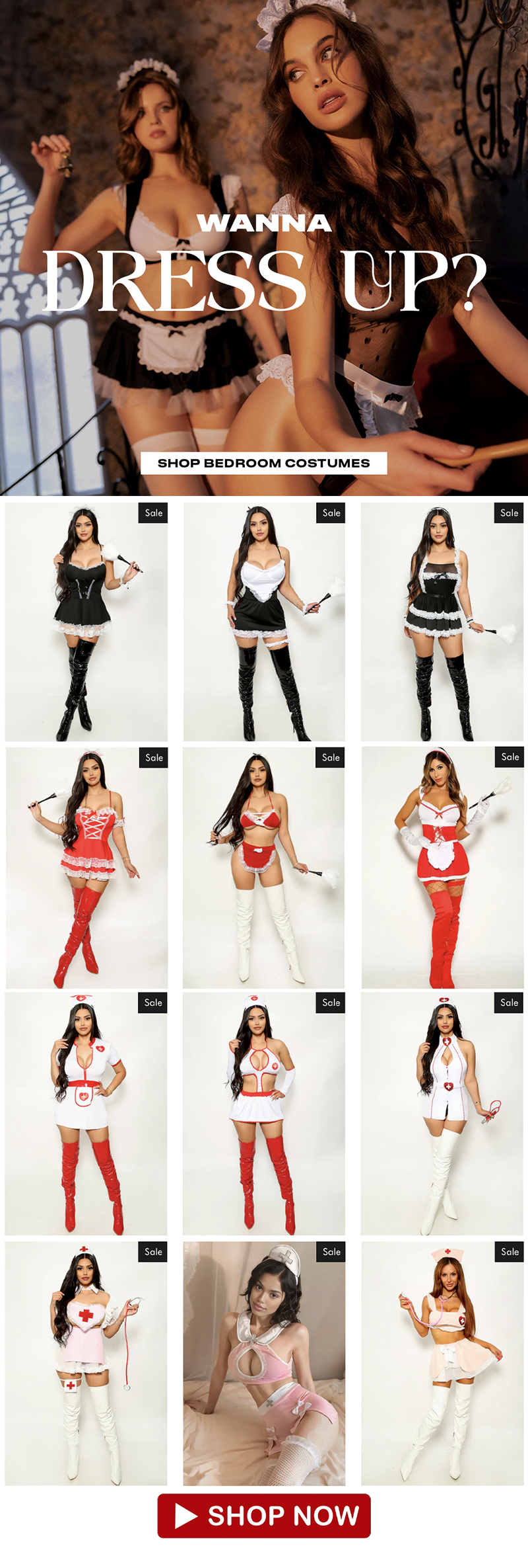 Sexy Bedroom Costumes!