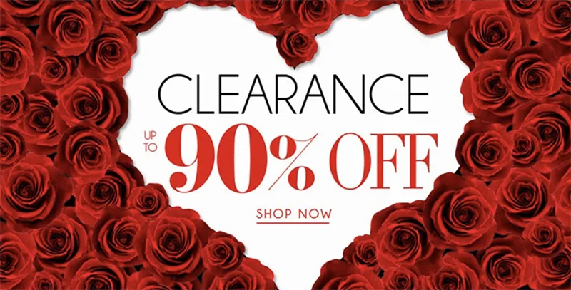 New Clearance Up To 90% Off!