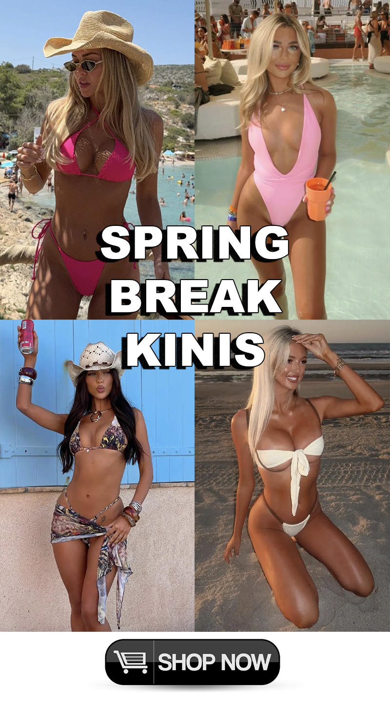 Sexy Swimsuits For Spring Break!