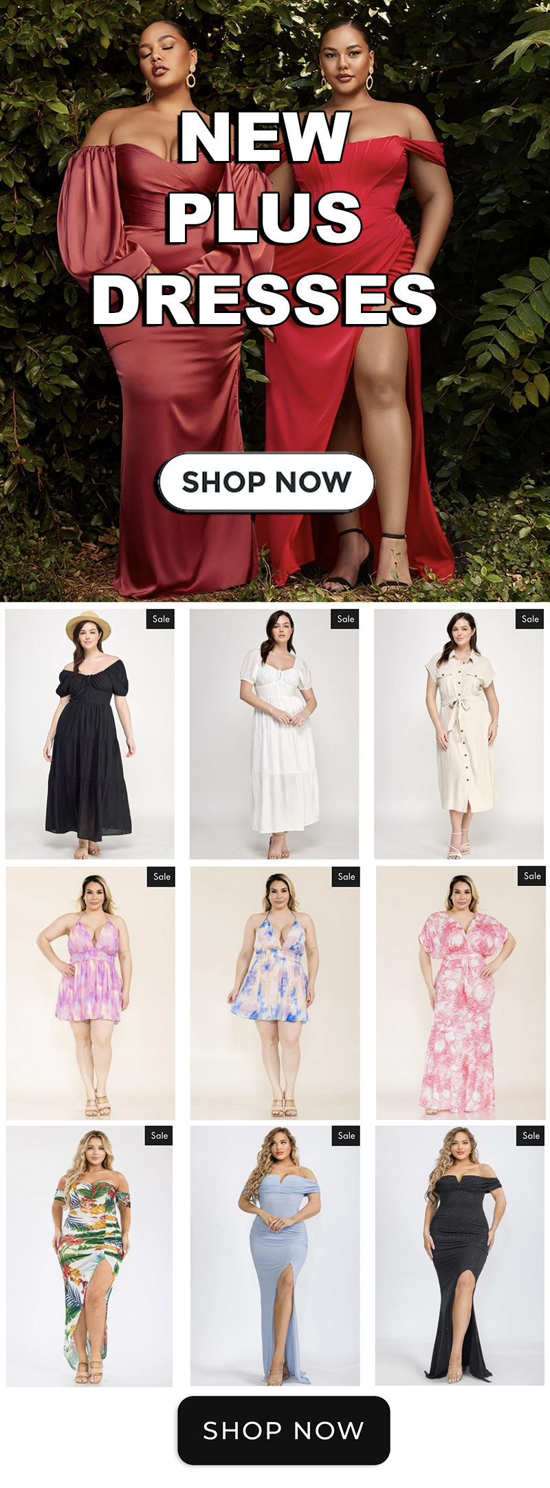 Sexy Plus Size Dresses!