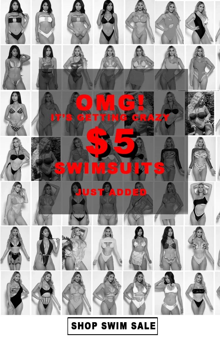 New $5 Bikinis Just Added!