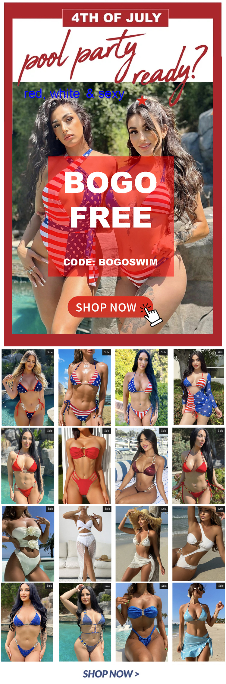 BOGO Free Swimsuits!