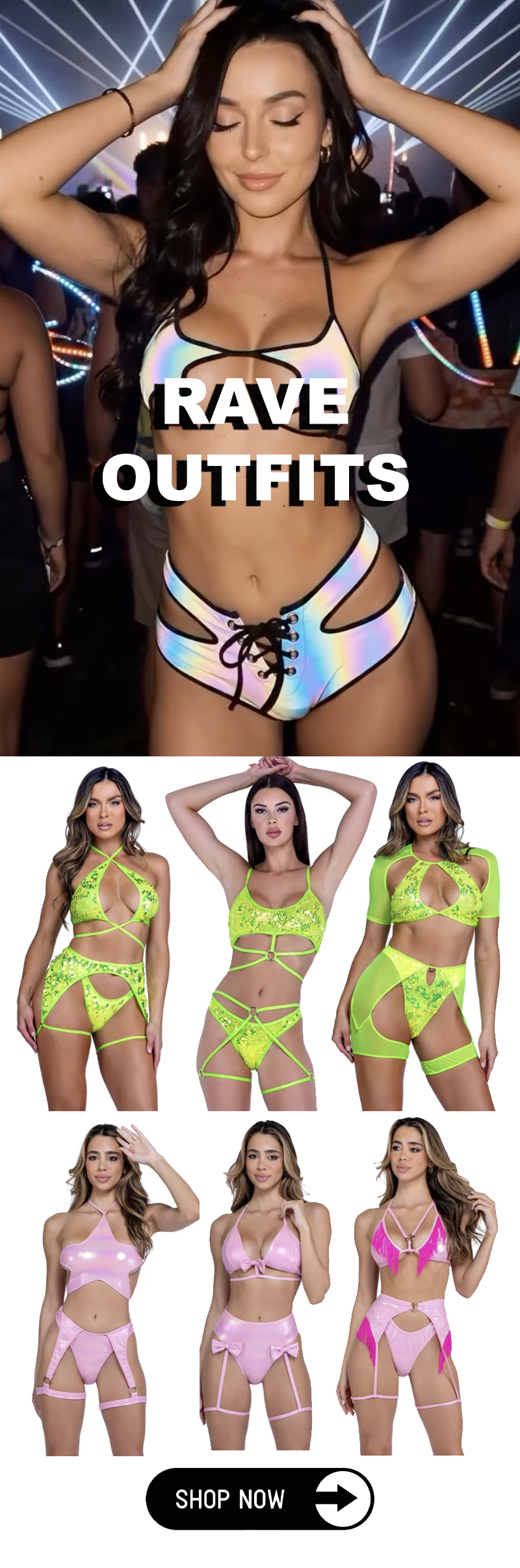 Sexy Rave Outfits!
