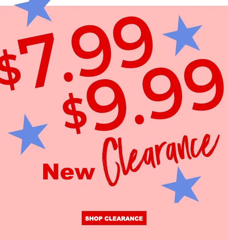 New Clearance Deals!