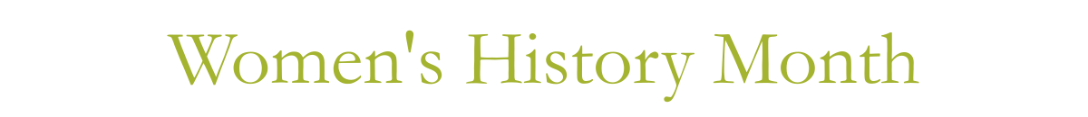 Women's History Month