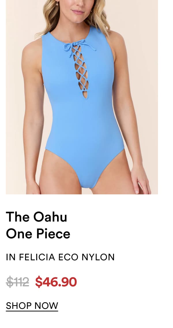 The Oahu One Piece IN FELICIA ECO NYLON | SHOP NOW