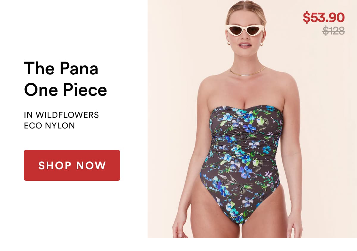 The Pana One Piece IN WILDFLOWERS ECO NYLON | SHOP NOW