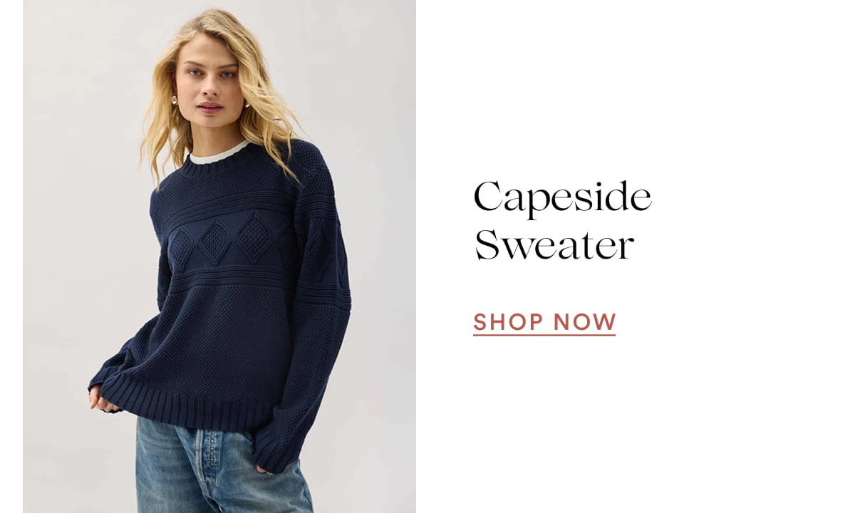 Capeside Sweater | SHOP NOW