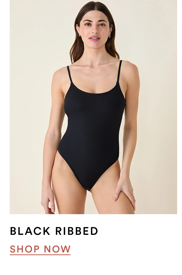 shop BLACK ribbed