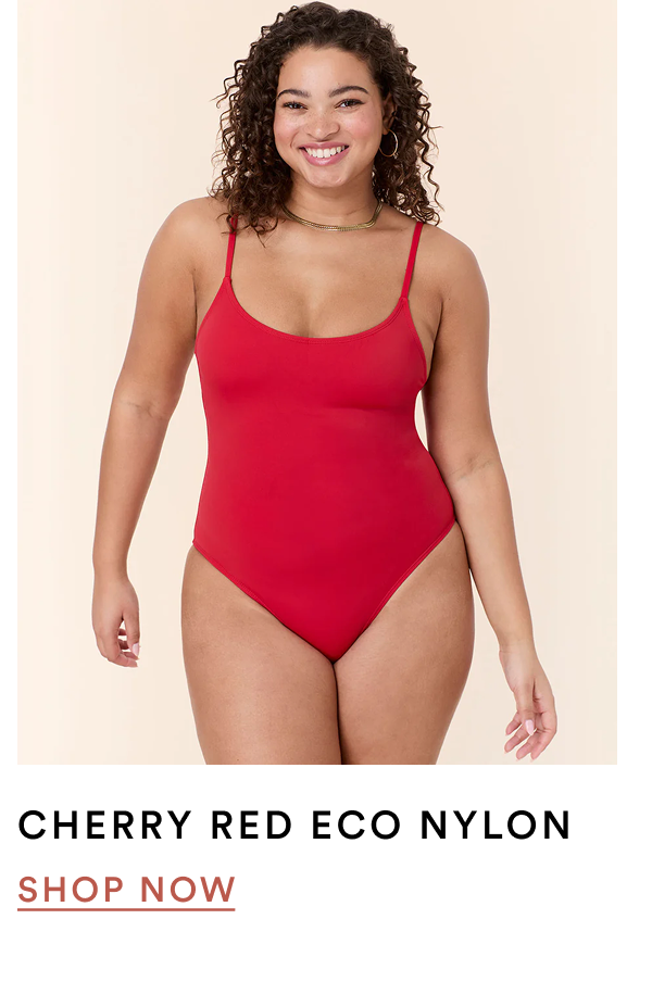 shop | CHERRY RED eco nylon
