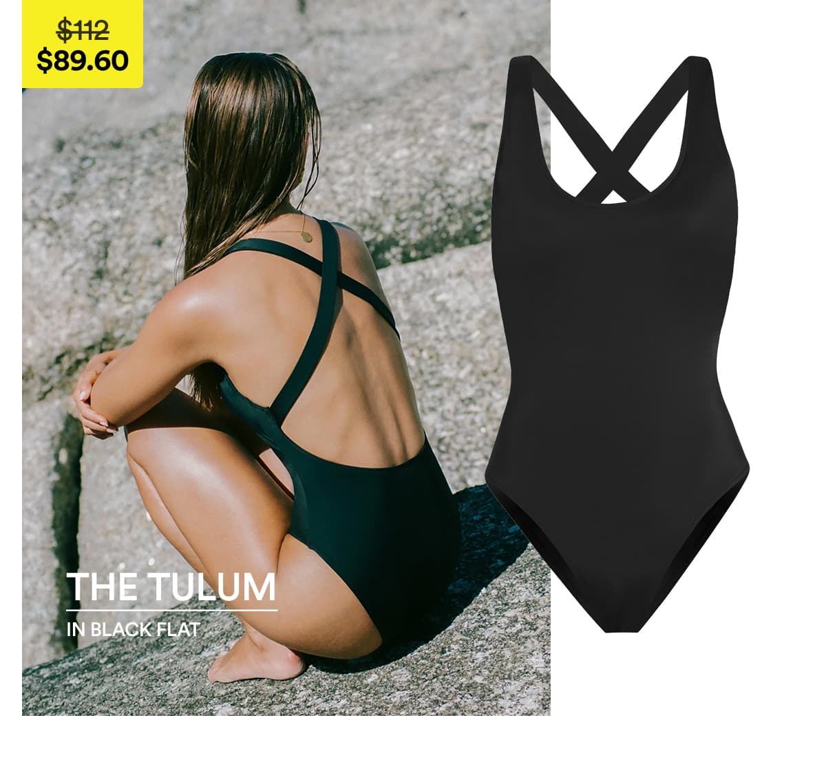 THE TULUM IN BLACK FLAT
