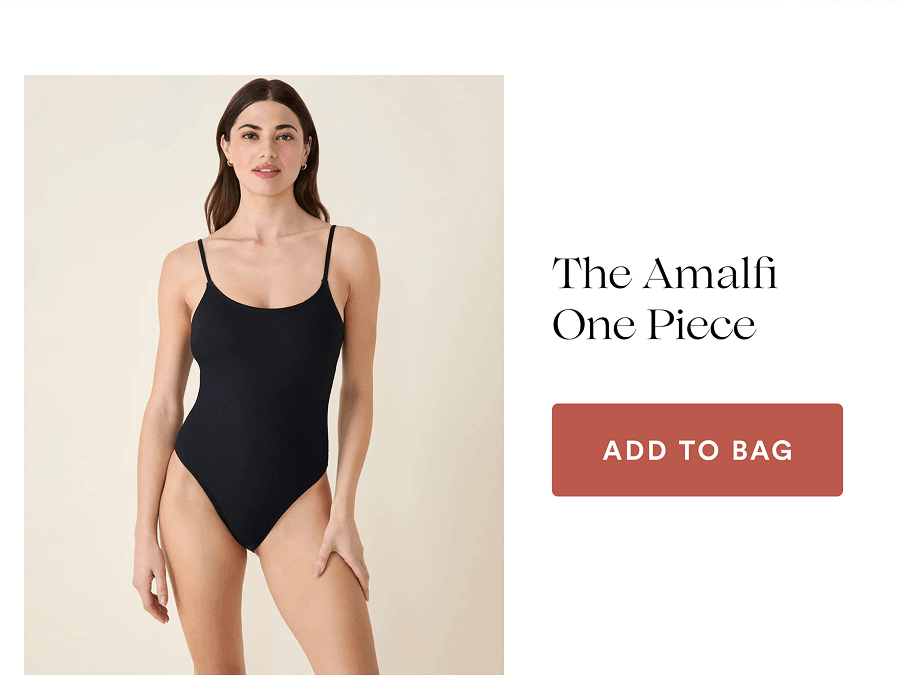 The Amalfi One Piece  [ADD TO BAG]