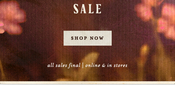 Sale Shop Now