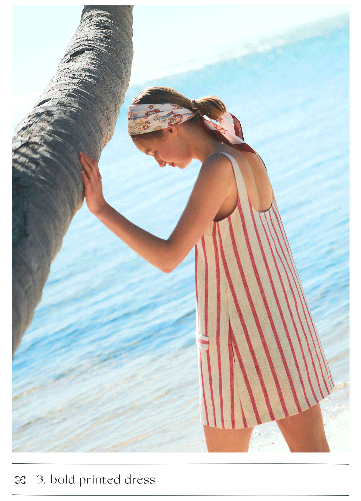 3. bold printed dress