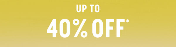 up to 40% off