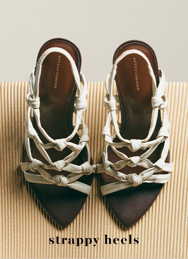 strappy heels