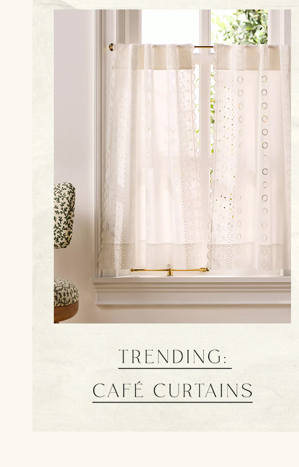 Trending: Café Curtains