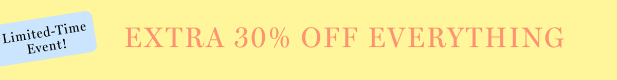 Use Code FLASH30 to save on the entire site.