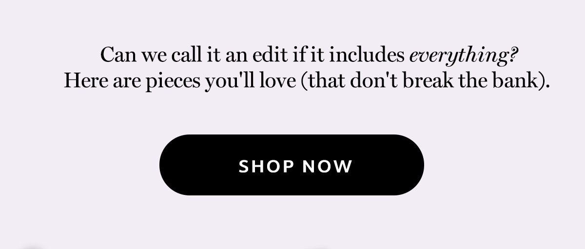 A Pea In The Pod - The $25 & Under Edit