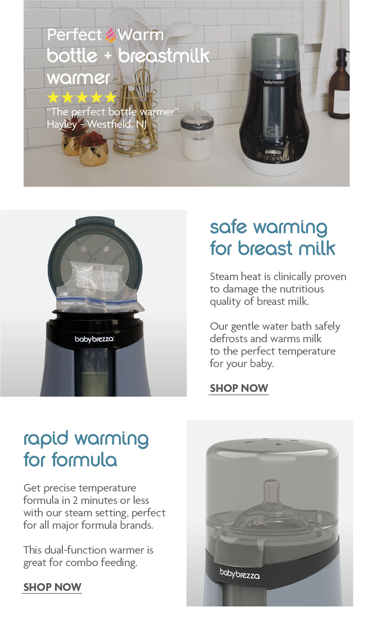 Bottle + Breastmilk Warmer