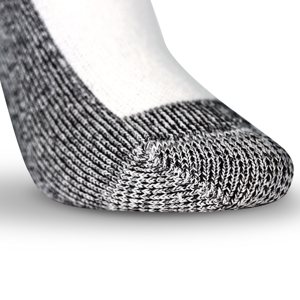 Close Up of The Toes of Socks