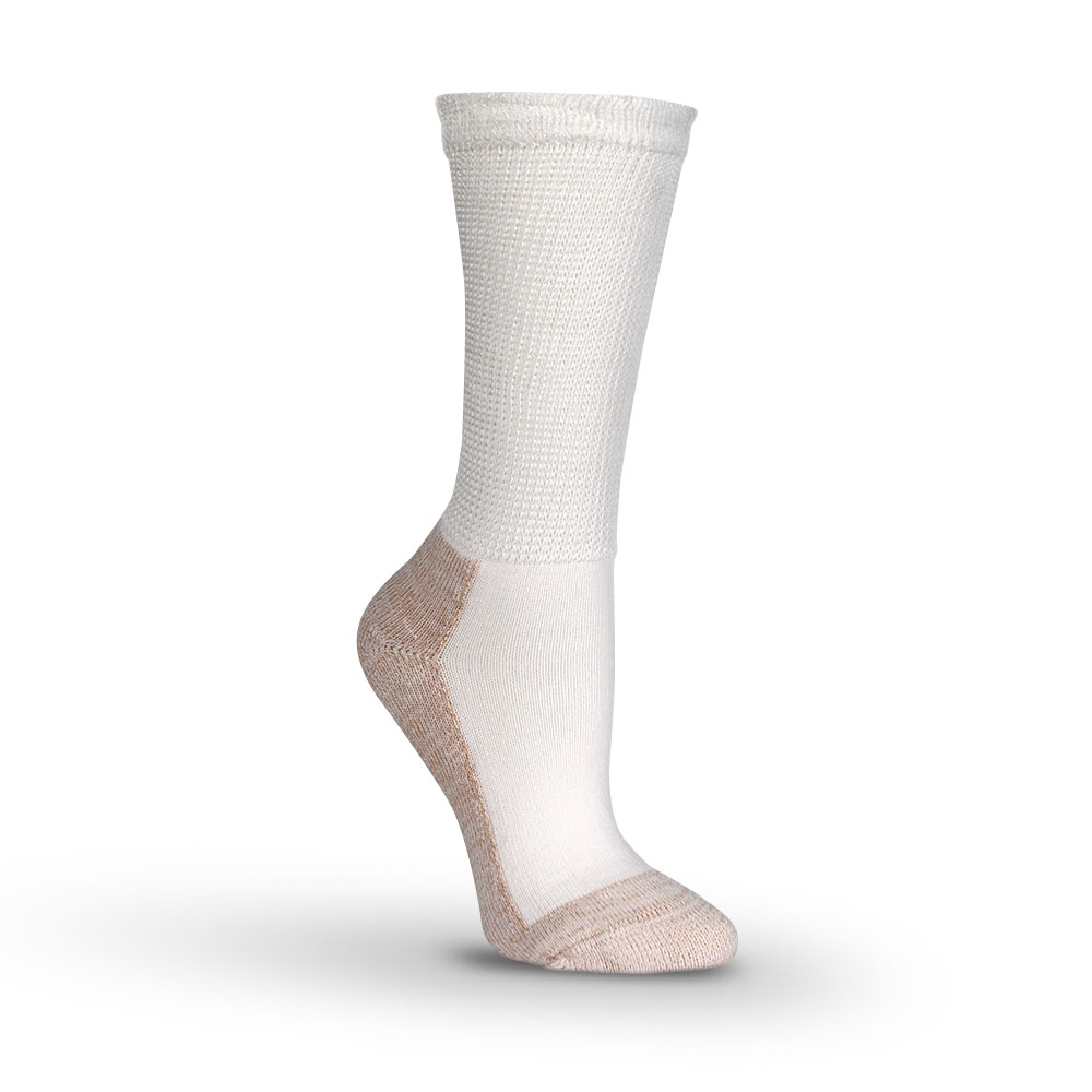 Photo of ROOMY Socks - Acrylic Diabetic Sock with Copper Crew Cut
