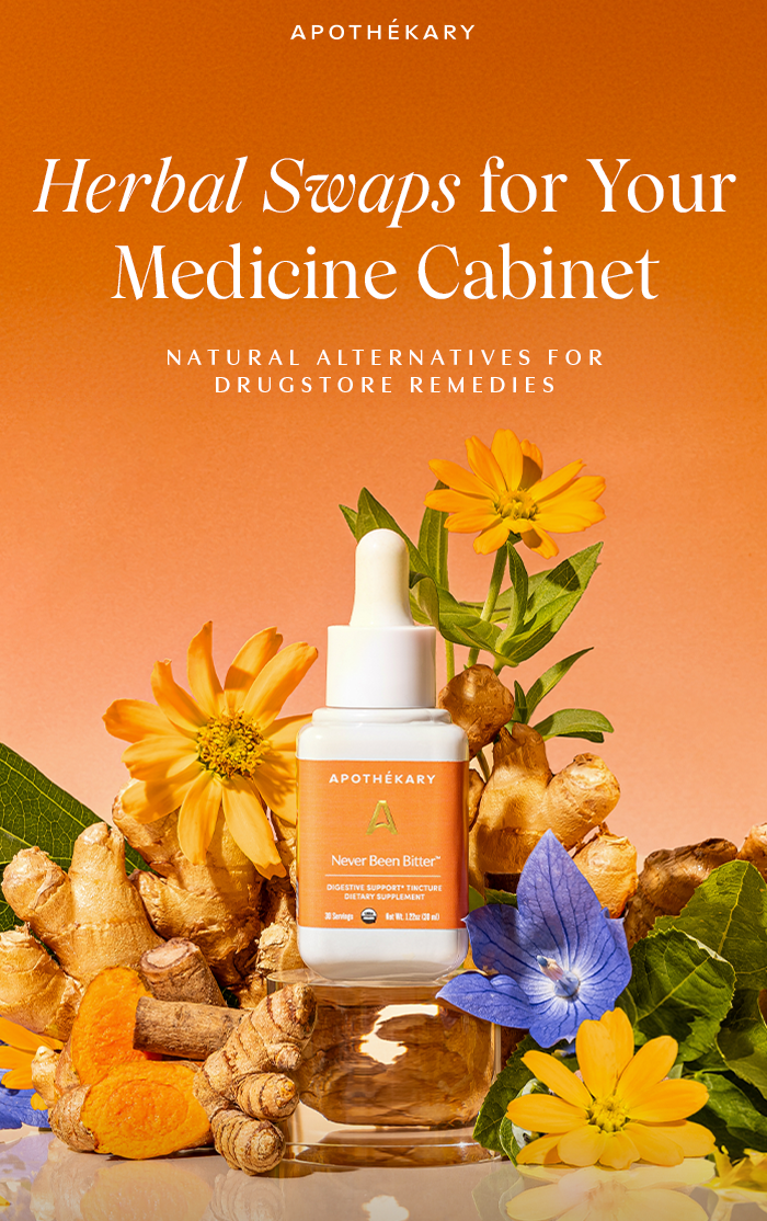 erbal Swaps for Your Medicine Cabinet. Natural alternatives for drugstore remedies. 