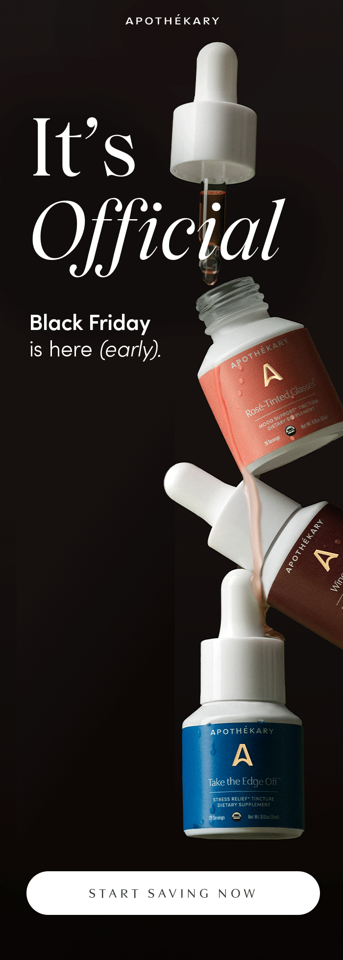 It's official. Black Friday is here. 