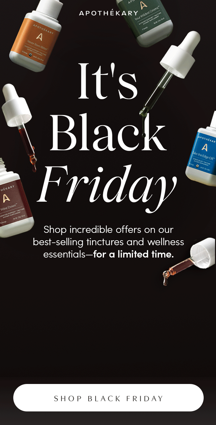 Black Friday is here. 