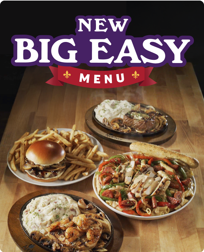 New Big Easy Menu