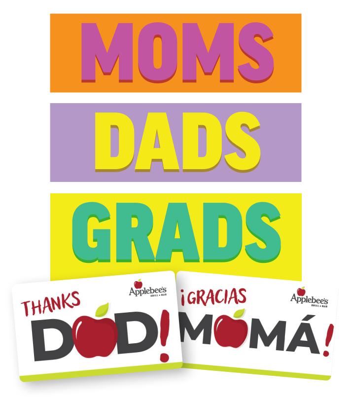 Gift cards: Moms, Dads, Grads