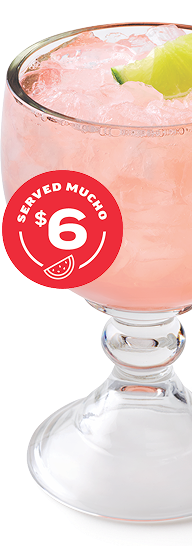 Watermelon Mana Margarita. Served Mucho $6