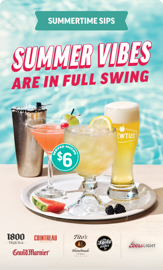 Summertime Sips: Summer Vibes Are In Full Swing